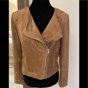 New Nordstrom’s bb Dakota faux suede jacket small
